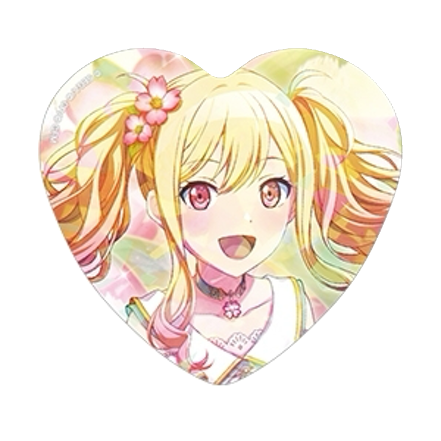 [PRE-ORDER] Project Sekai - Saki Tenma Holographic Heart Badge Set