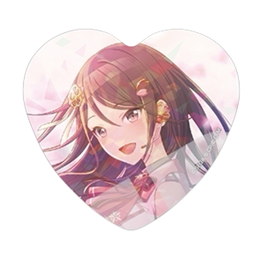 [PRE-ORDER] Project Sekai - Ichika Hoshino Holographic Heart Badge Set