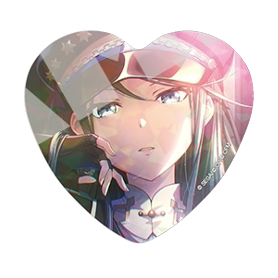 [PRE-ORDER] Project Sekai - Ichika Hoshino Holographic Heart Badge Set
