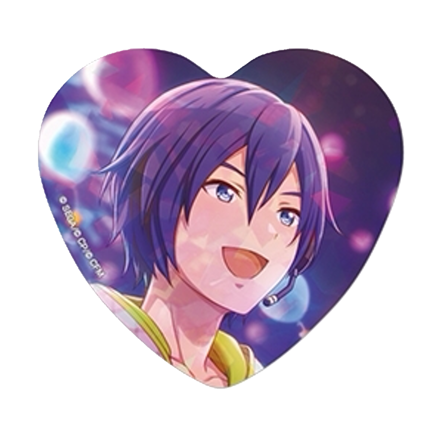 [PRE-ORDER] Project Sekai - KAITO Holographic Heart Badge Set