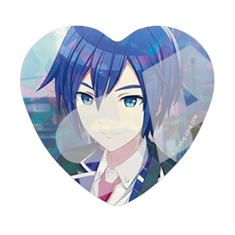 [PRE-ORDER] Project Sekai - KAITO Holographic Heart Badge Set