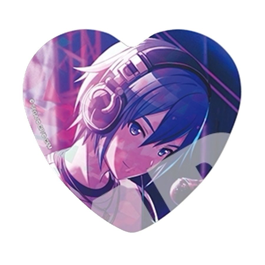 [PRE-ORDER] Project Sekai - KAITO Holographic Heart Badge Set