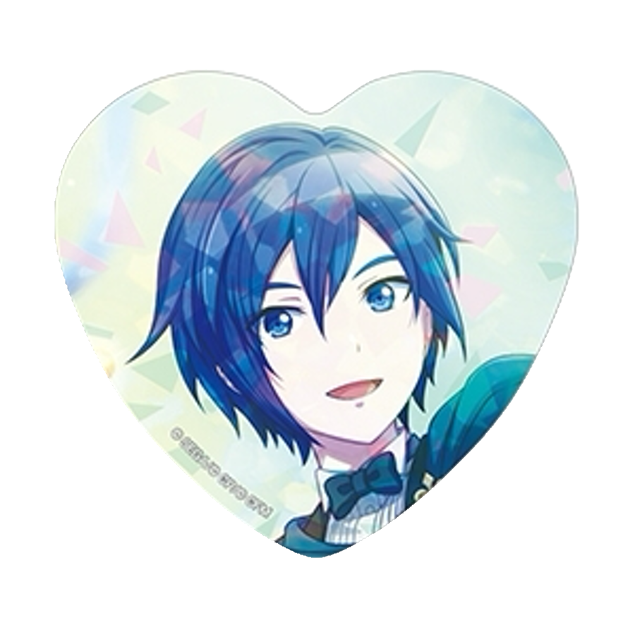 [PRE-ORDER] Project Sekai - KAITO Holographic Heart Badge Set