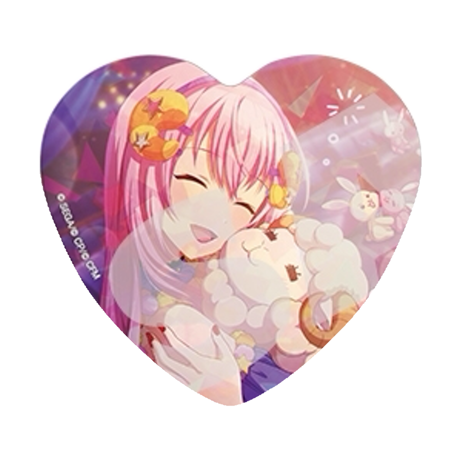 [PRE-ORDER] Project Sekai - Megurine Luka Holographic Heart Badge Set