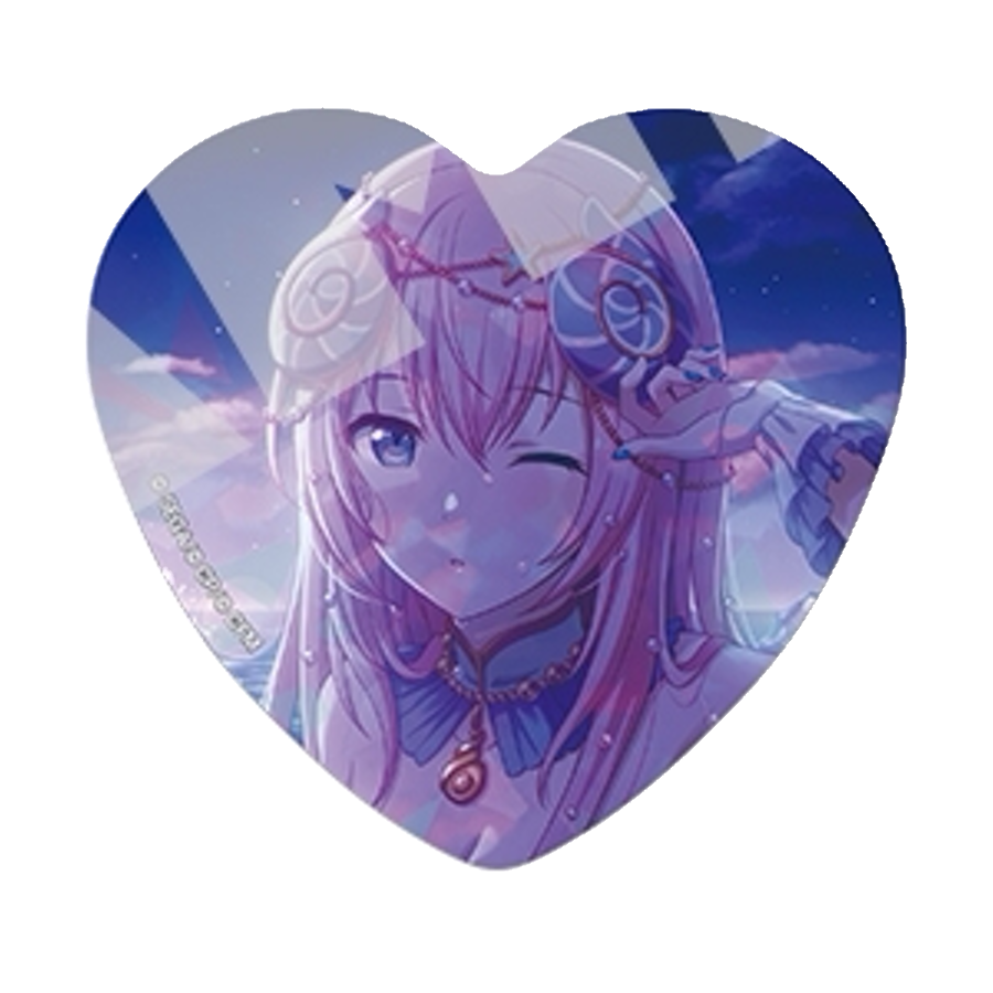 [PRE-ORDER] Project Sekai - Megurine Luka Holographic Heart Badge Set