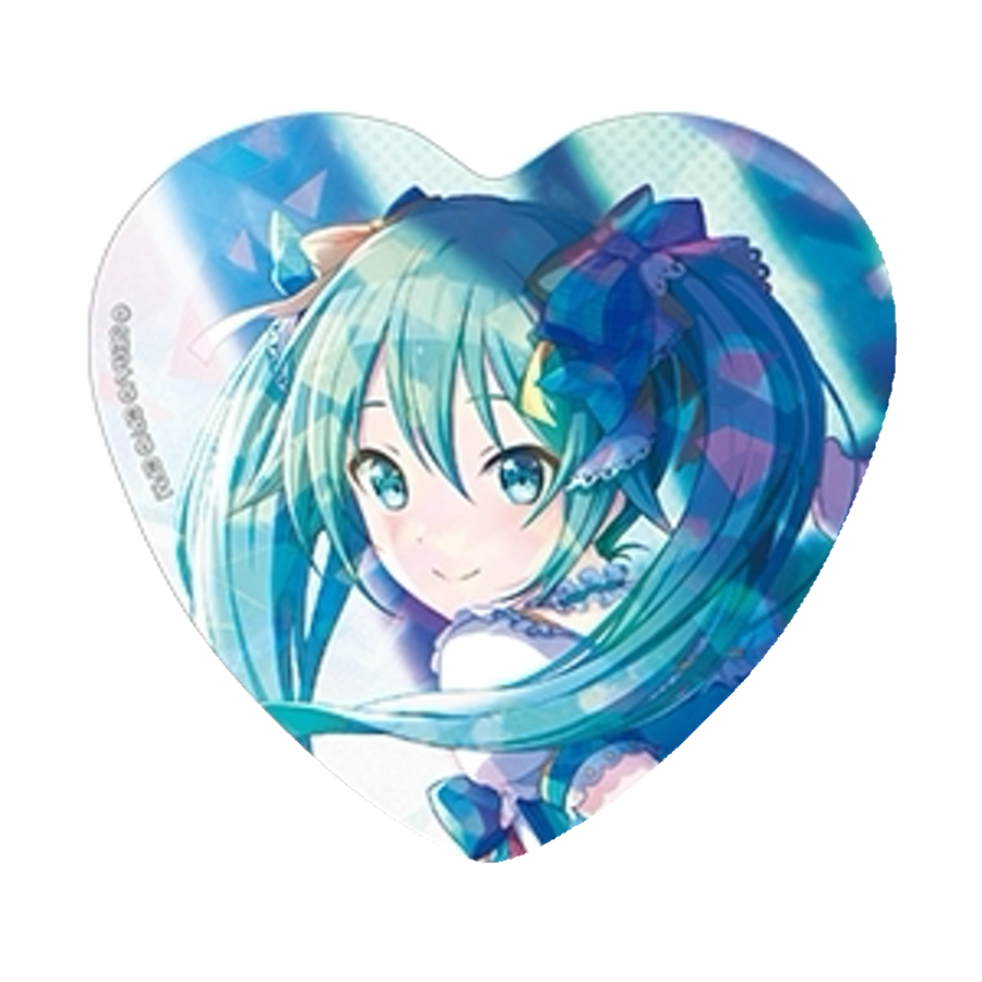 [PRE-ORDER] Project Sekai - Hatsune Miku Holographic Heart Badge Set