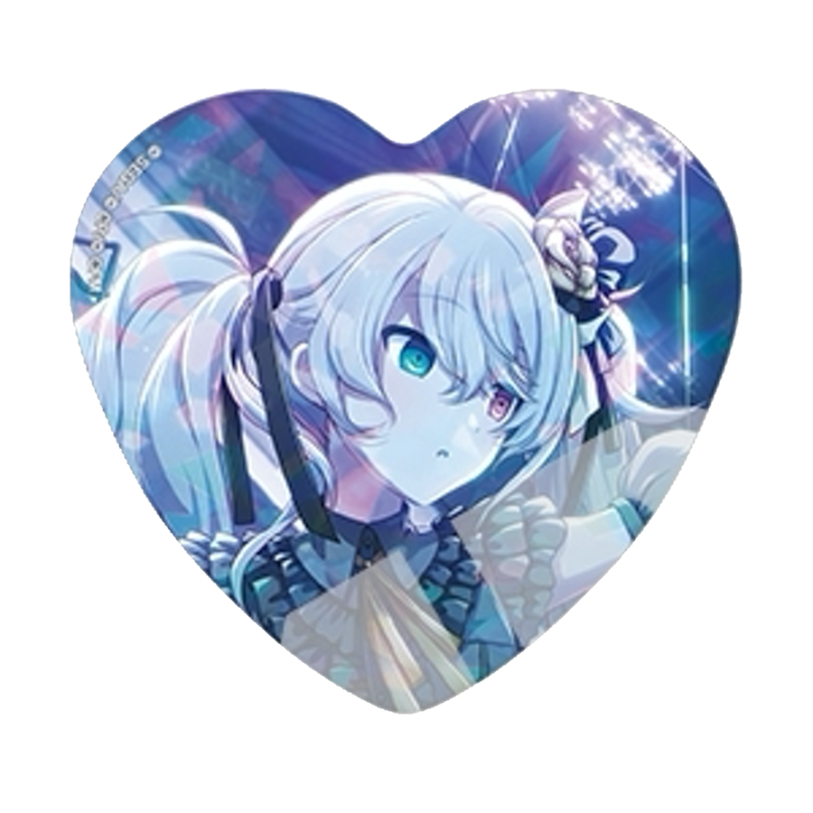 [PRE-ORDER] Project Sekai - Hatsune Miku Holographic Heart Badge Set