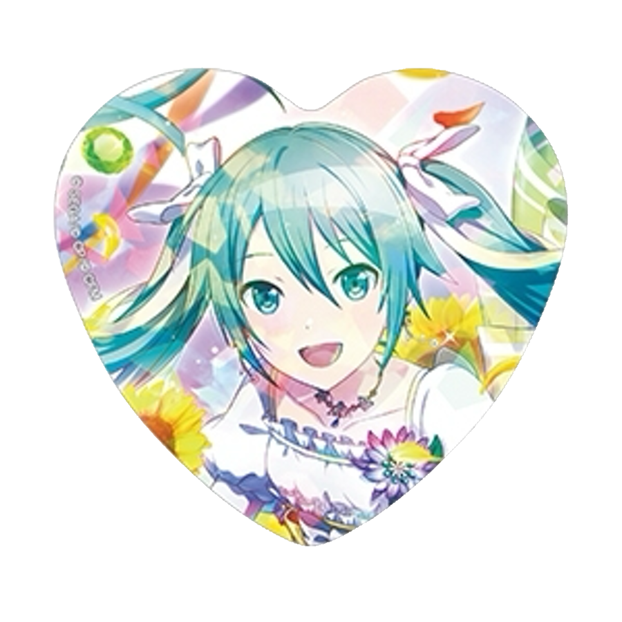 [PRE-ORDER] Project Sekai - Hatsune Miku Holographic Heart Badge Set
