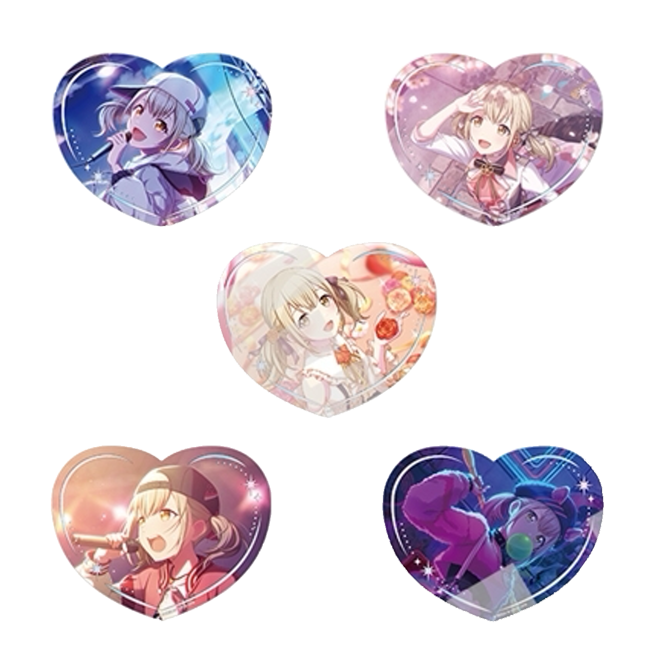 [PRE-ORDER] Project Sekai - Vivid BAD SQUAD Clear Heart Cards