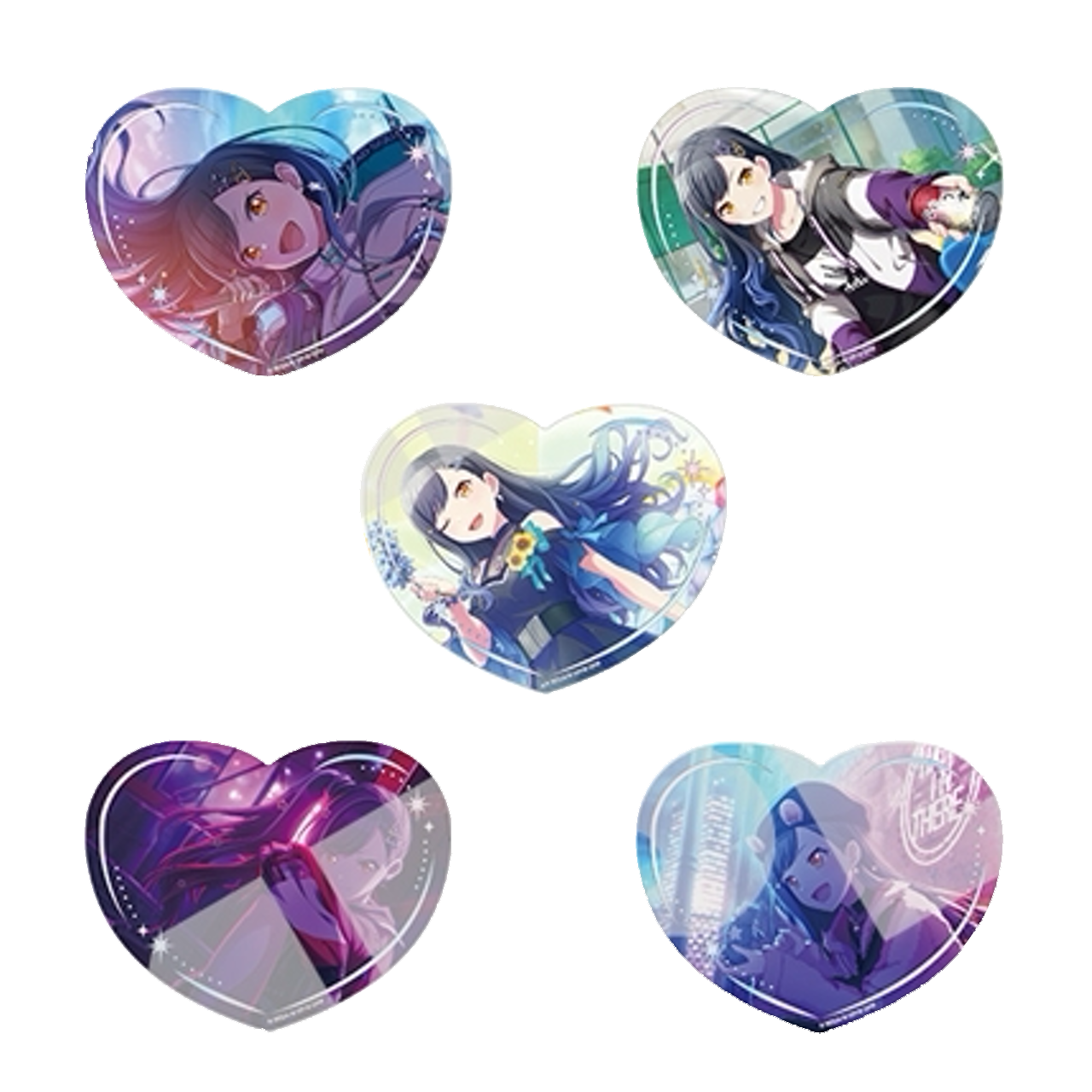 [PRE-ORDER] Project Sekai - Vivid BAD SQUAD Clear Heart Cards