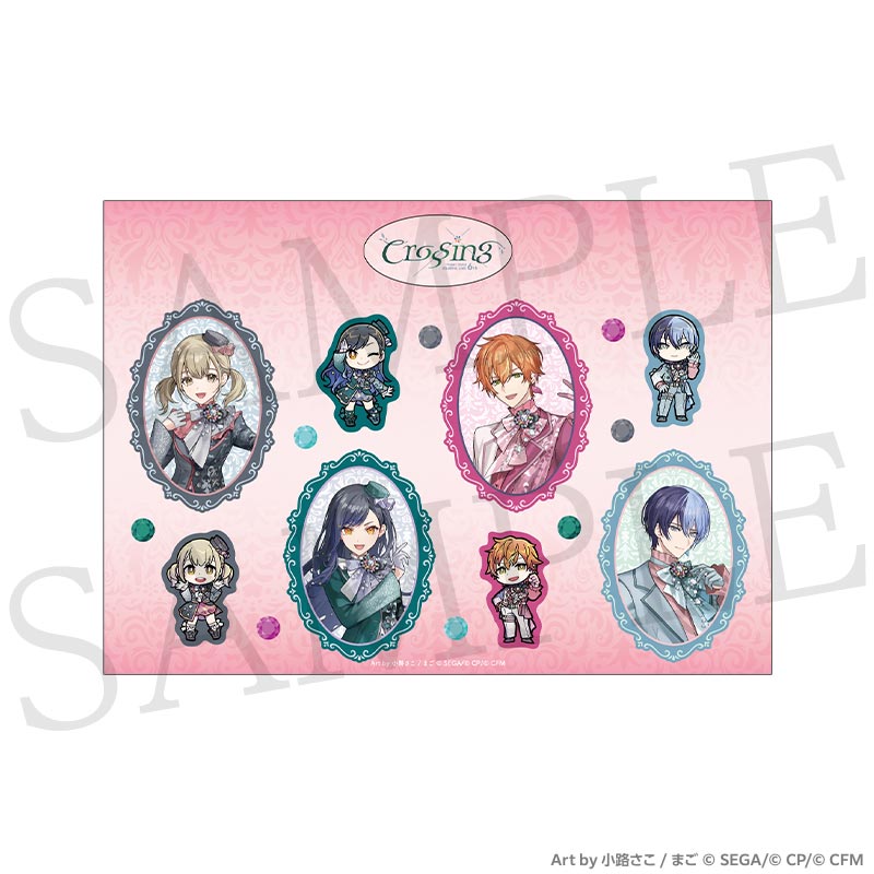 [PRE-ORDER] Project Sekai - “COLORFUL LIVE 6th - Crossing -” Puffy Glitter Sticker Sheet