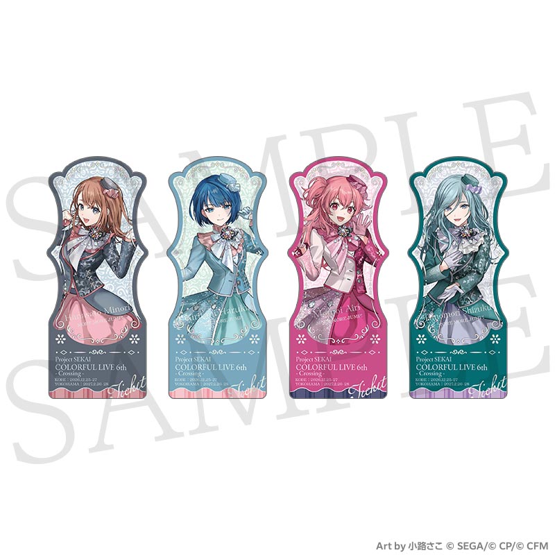 [PRE-ORDER] Project Sekai - MORE MORE JUMP! “COLORFUL LIVE 6th - Crossing -” Ticket Card Set