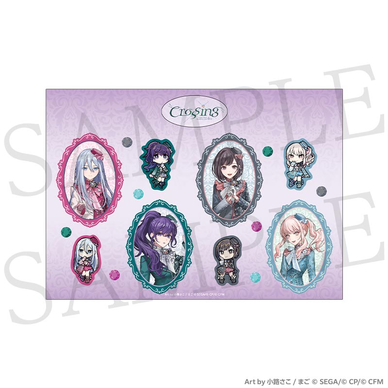 [PRE-ORDER] Project Sekai - “COLORFUL LIVE 6th - Crossing -” Puffy Glitter Sticker Sheet