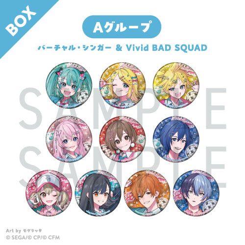 [PRE-ORDER] Project Sekai - Virtual Singer + Vivid BAD SQUAD “MUSIC & DINER ~Melopale~” Holographic Circle Badge