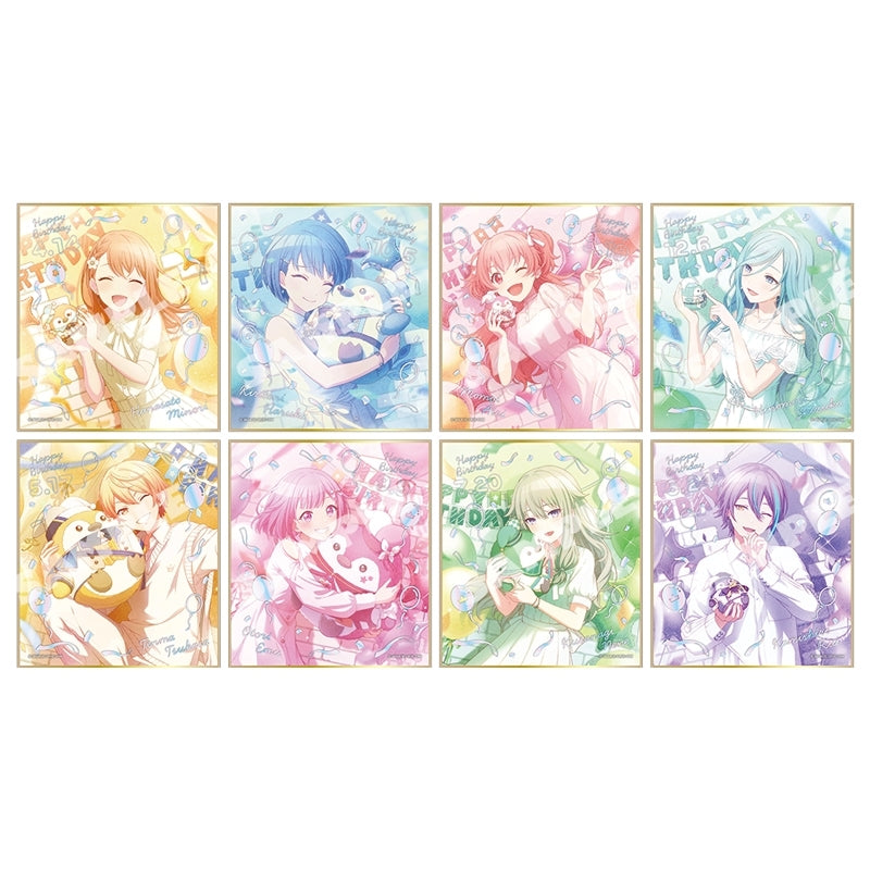 [PRE-ORDER] Project Sekai - MORE MORE JUMP! & Wonderland x Showtime “2024-2025 Birthday/Anniversary” BOX C Shikishi Board