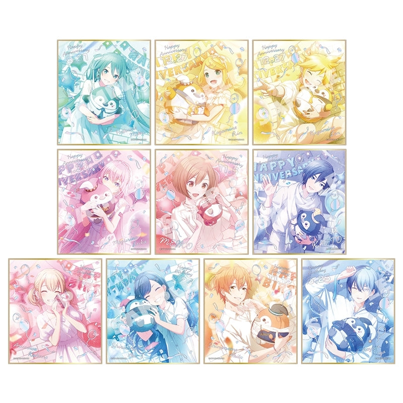 [PRE-ORDER] Project Sekai - Virtual Singer & Vivid BAD SQUAD “2024-2025 Birthday/Anniversary” BOX A Shikishi Board