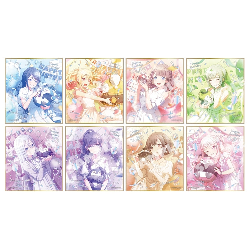 [PRE-ORDER] Project Sekai - Leo/need & Nightcord/25:00 “2024-2025 Birthday/Anniversary” BOX B Shikishi Board